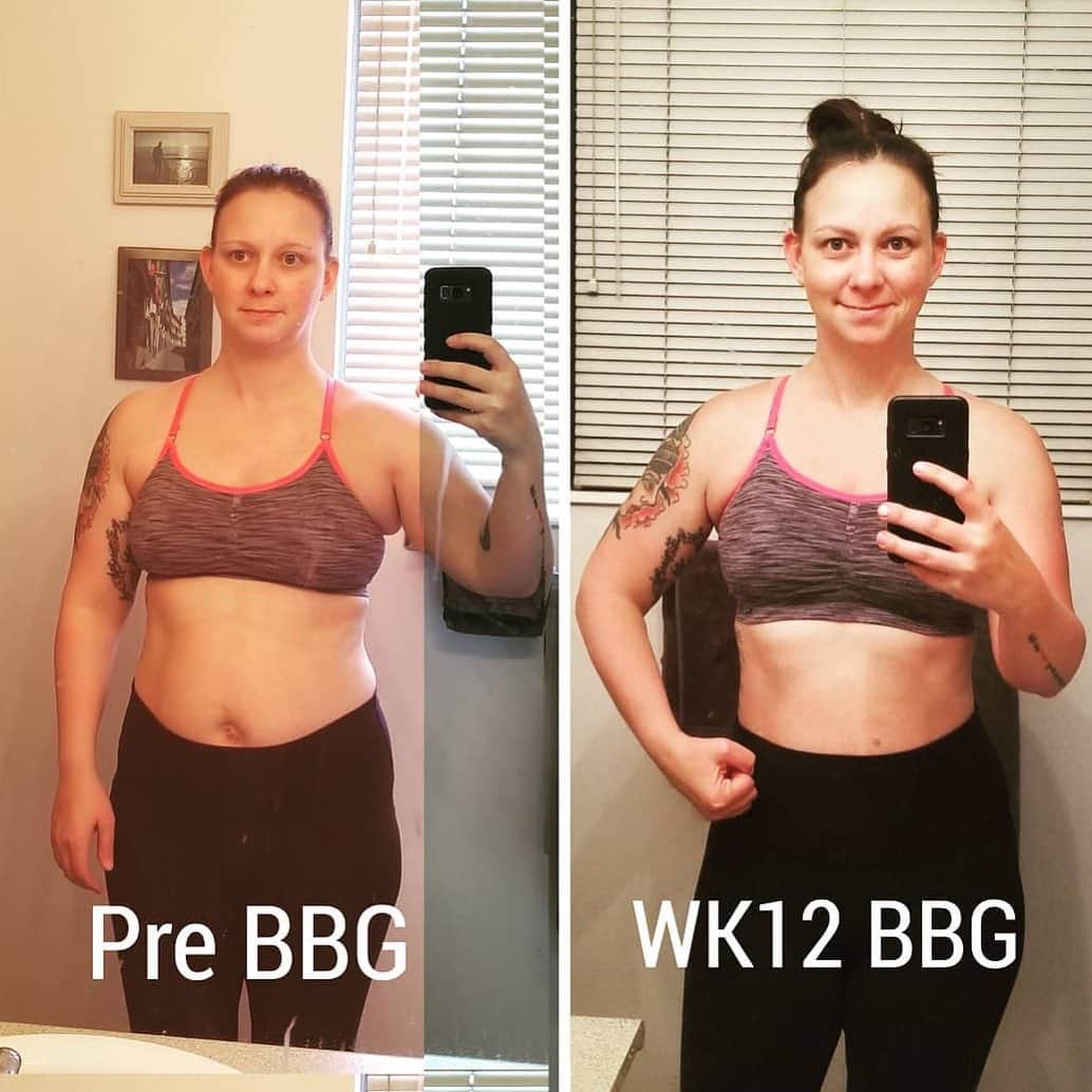 ケイラ・アイトサインズさんのインスタグラム写真 - (ケイラ・アイトサインズInstagram)「YESSS! Incredible transformation using my #BBG program from @summer_0_fitness.⁣ ⁣ She says " Transformation Tuesday! Holy cow! I didn't realize how much my body has transformed since I started BBG 16 weeks ago! I'm finally starting to fit back into more of my pre-pregnancy clothes. I may of only lost 7 lbs but I can definitely see changes.⁣ ⁣ This has been a crazy year between having baby number 2, moving to Utah, and my father unexpectedly passing away. Fitness is helping as a way to let out my emotions.  While I love my kiddos they can be quite stressful at times especially when I'm dealing with everything for my dad's estate on top of that and working. ⁣ I miss not having Camp Gladiator here in Utah, but glad I could find another fitness program to help me meet my goals." ⁣ ⁣ www.kaylaitsines.com/app」6月18日 12時35分 - kayla_itsines