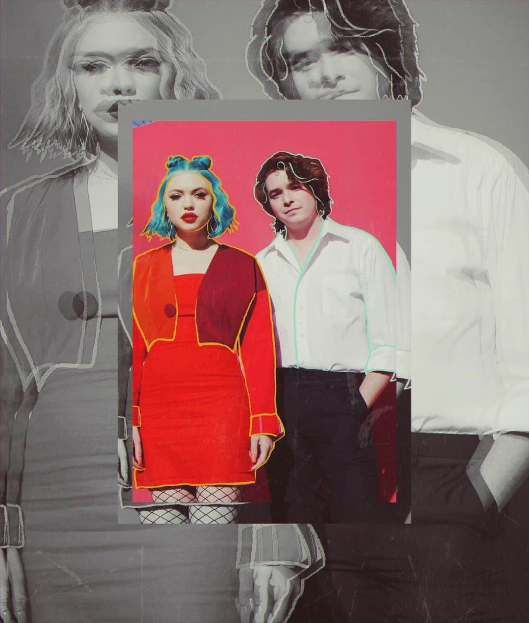 HEY VIOLETのインスタグラム：「never enuff pics of my fave two people together, so here they is // los angeles」
