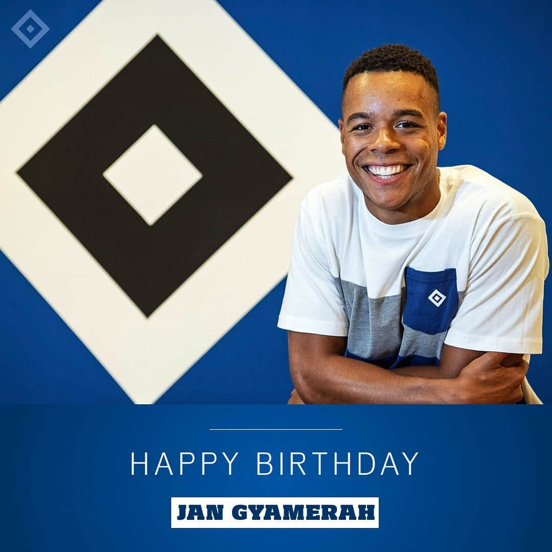 ハンブルガーSVさんのインスタグラム写真 - (ハンブルガーSVInstagram)「#HappyBirthday, Jan #Gyamerah 🎁 Unser Sommerneuzugang feiert heute seinen 24. Geburtstag 🎈 Alles Gute für das neue Lebensjahr und den Start in die Vorbereitung, @jjambooo 🍀 #nurderHSV ____ 📸 @witters_sportfotografie」6月18日 14時25分 - hsv