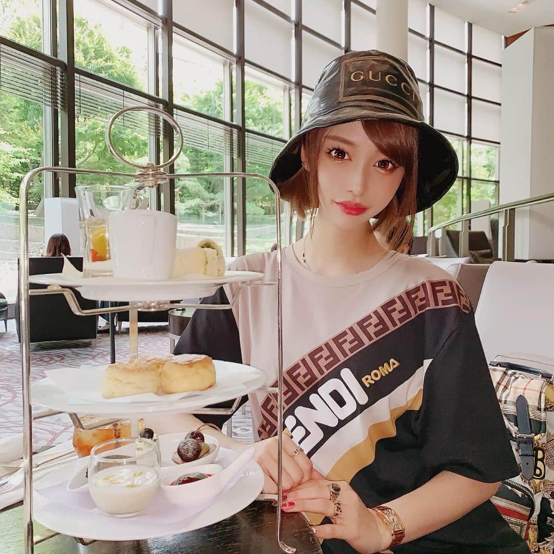 のインスタグラム：「パワーランチ🤟✨ 有意義な時間でした❤️ ． #渋谷 #セルリアンタワー #アフタヌーンティー」