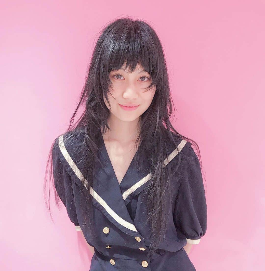 Sachiさんのインスタグラム写真 - (SachiInstagram)「New New New @momokokawakita  ざくざくmessy long hairになったょ🥑 . . #shima#hair#girl#japanesegirl #girlspower #shima_sachi」6月18日 14時44分 - sattyyyyy