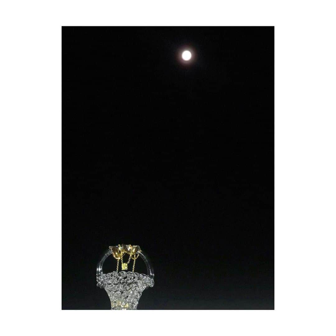 吉竹史さんのインスタグラム写真 - (吉竹史Instagram)「お守り代わりにつけている💎. 満月の日は石の浄化に良いらしい、と聞いて、💎を洗濯する感覚でたまーに月光浴させてます.  昨日はストロベリームーン🍓🌕. 少し肌寒かったですね☺️. けど、夜の静かな時間に満月を眺めるのはなかなか贅沢な時間でした.  天体望遠鏡で見たらよかったな〜. #ストロベリームーン #月光浴 #いいことありますように」6月18日 14時57分 - fumi_yoshitake