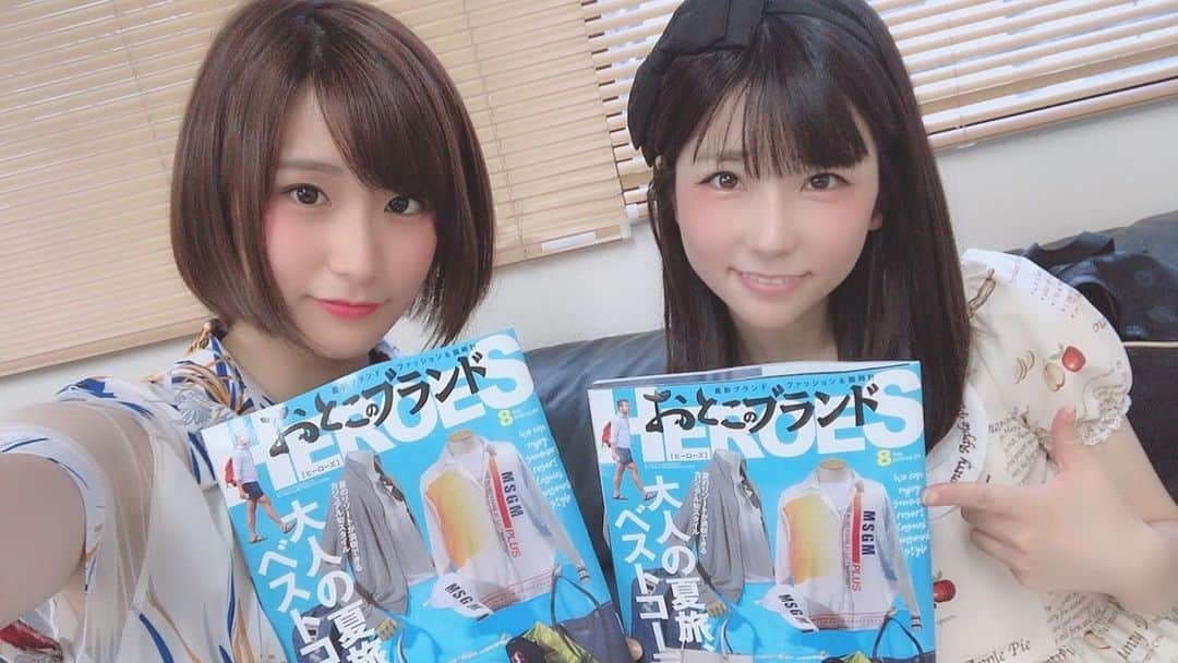 来栖うさこさんのインスタグラム写真 - (来栖うさこInstagram)「本日、６月１９日発売🌈 ◉東京中日スポーツ ◉おとこのブランドHEROS に、  #ピアドル が掲載されてます💓 . . . #来栖うさこ #齧り付きたいお尻 #model #PRメイト #ピアドル #ショートカット女子 #グラドル自画撮り部 #cosplayer #お尻は世界を救う #おとこのブランドheros #東京中日スポーツ #告知 #若木萌 #お知らせ」6月19日 1時45分 - kurusu_usako