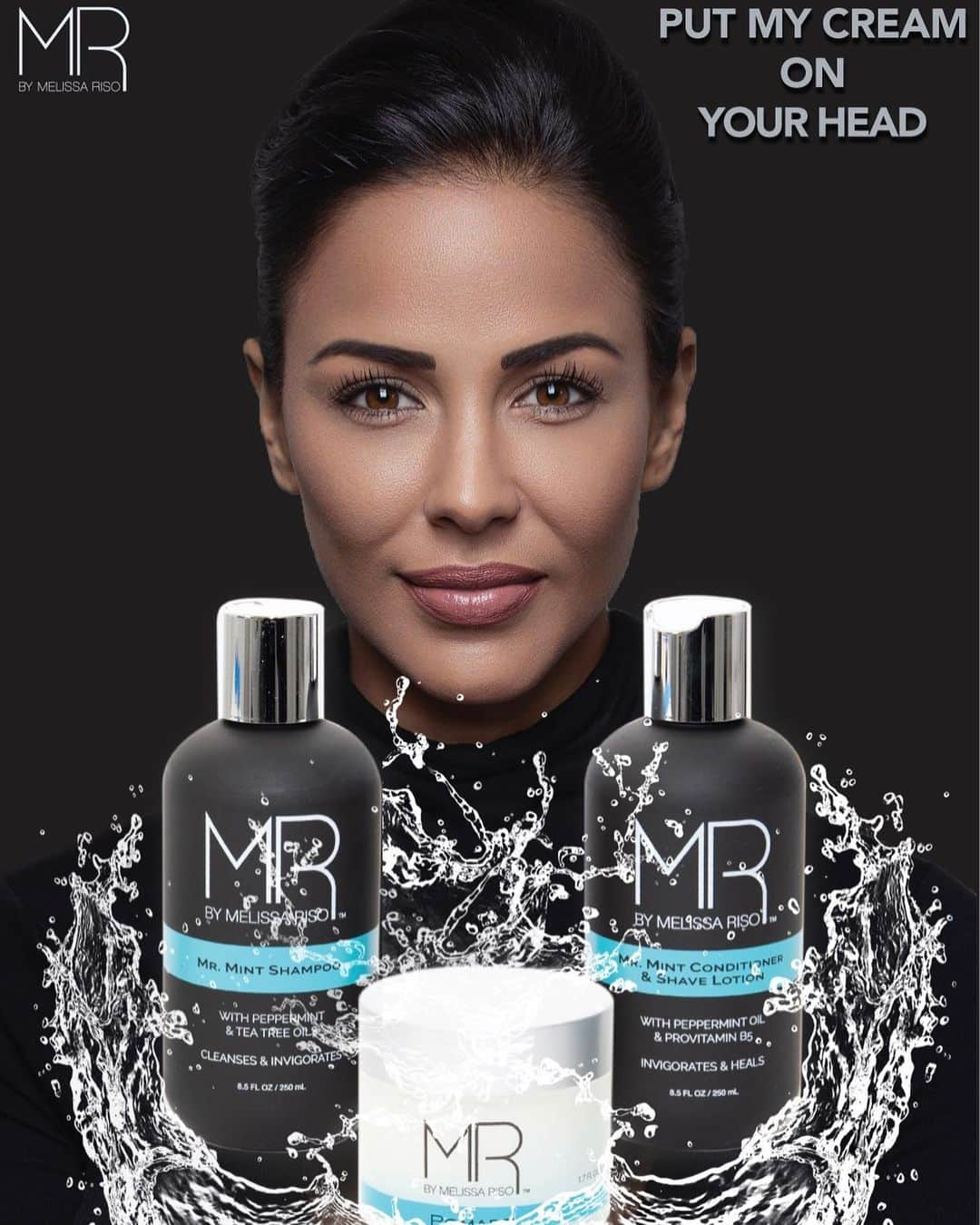 Melissa Risoさんのインスタグラム写真 - (Melissa RisoInstagram)「Try out my men’s hair products today! Order on Amazon or MrByMelissaRiso.com @mrbymelissariso #menshair #hairproducts #mensstyle #pomade #shampoo #conditioner」6月19日 1時50分 - melissariso