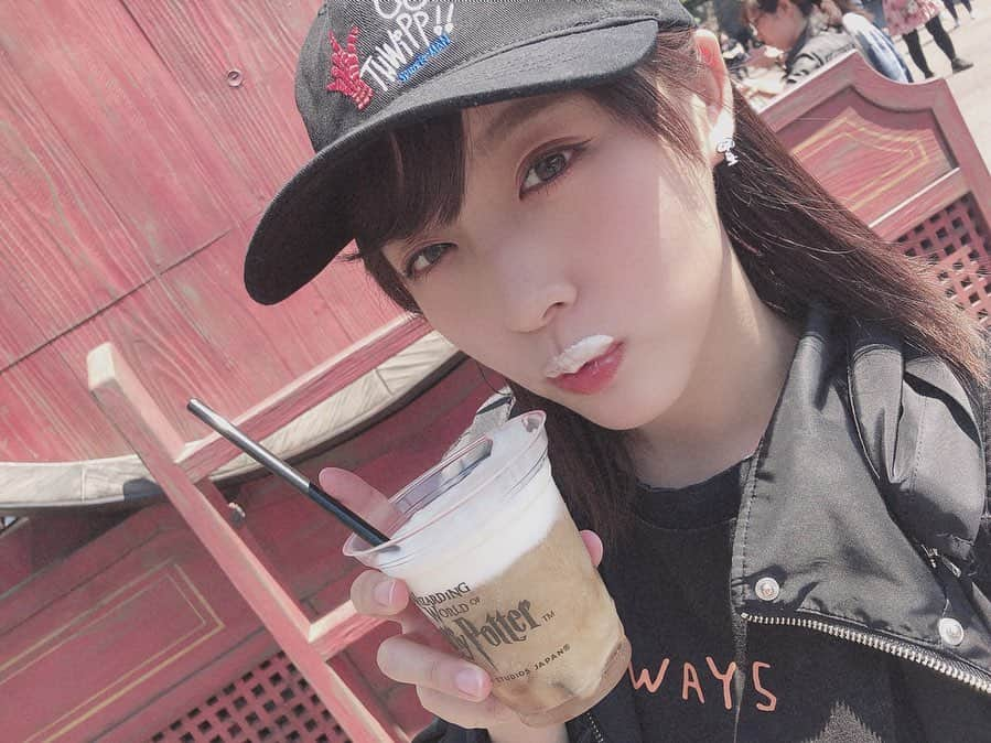 鎌田菜月さんのインスタグラム写真 - (鎌田菜月Instagram)「もっと皆んな色んなに表情や感情を見てもらいたいし、共有したい。 悔いなくやり切ろうね！ #P4U #鎌田菜月女優化計画 #butterbeer #noalcohol #sweet #frozen #usj #harrypotter」6月18日 17時14分 - nacky_k829