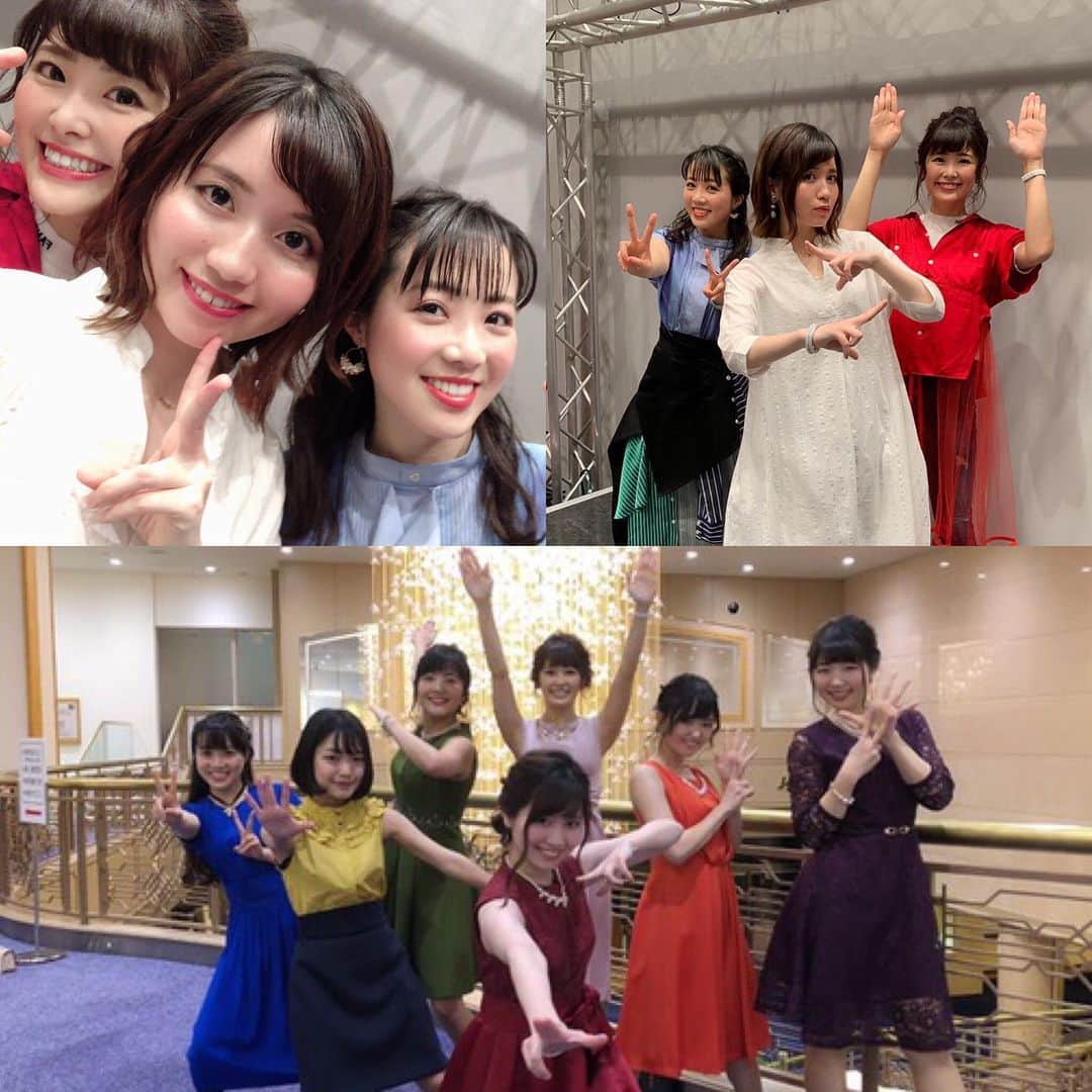 のぐちゆりのインスタグラム：「#声カラ  観てくださった方々、ありがとう〜〜！ 心の底から、すっごく楽しかった！ 同期7人の紹介しすぎて、7人でイベントやってるみたいな気持ちになったww 良いのよ。うちの同期。最高なのよ。  本当に7人でイベントやりたい！！笑 絶対楽しいと思うんだよ！！！ とりあえず会議という名の会合開かなきゃな… #青二プロ同期 #たのしすぎた」