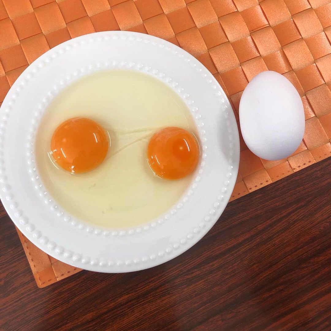 紀真耶さんのインスタグラム写真 - (紀真耶Instagram)「#取材 シリーズ プチぷよ！本当にプニプニ柔らかくて！甘ーいジューシーなトマトでした(^^) 卵も割った卵は全部双子(^^) 割った卵が双子だとその日一日ハッピーに過ごせる気がしますね！！ ☆ ☆ #野口農園#プチぷよ#トマト#ミニトマト#プチトマト#野菜で一番好き#二黄卵#卵#スクランブルエッグが好き#テレビ朝日#スーパーjチャンネル #アナウンサー#紀真耶」6月18日 17時42分 - maya0kino