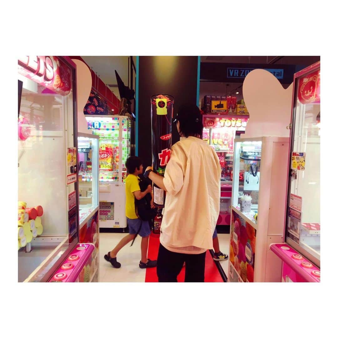 渡部秀さんのインスタグラム写真 - (渡部秀Instagram)「巨大カラムーチョ。 2撃。  #京都#ゲーセン」6月18日 18時57分 - shu_samurai