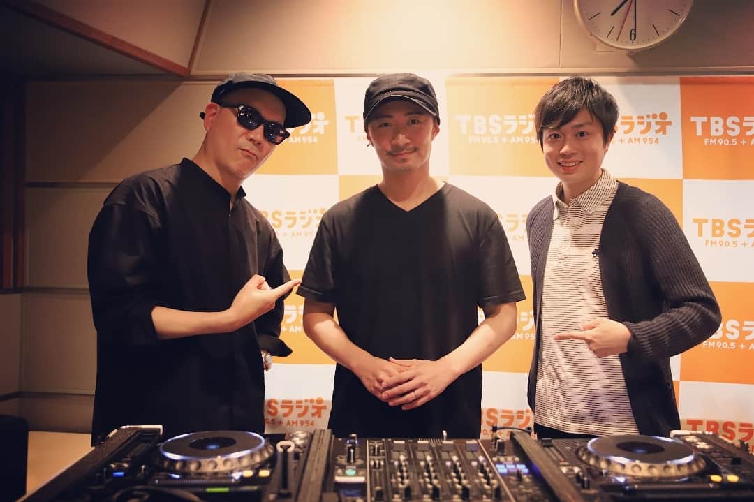 のインスタグラム：「オンエア写真集(2019/6/17) #utamaru #宇多丸 #MAKIDAI #EXILE #PKCZ #熊崎風斗 #高橋芳朗 #XMEN #ひとり総選挙 #てらさわホーク #多田遠志 #TBSラジオ #アフター6ジャンクション #radiko #ラジオ」