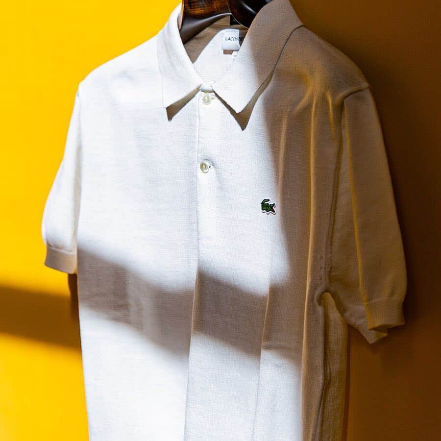 ビームスさんのインスタグラム写真 - (ビームスInstagram)「LACOSTE × BEAMS F Knit Polo Shirt ・ 定番モデル「L1212」をベースに、清涼感のあるニット素材で仕上げた別注ポロシャツ。 ・ @beams_f @lacoste ・ #polo #knit #beams #beamsf」6月18日 20時51分 - beams_official