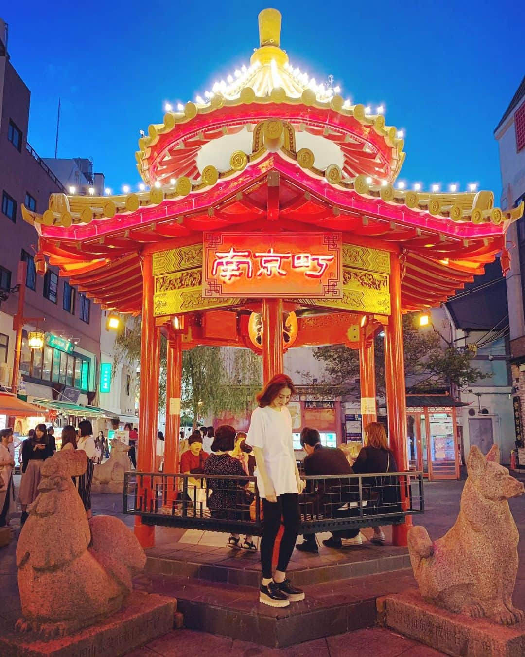 ericaさんのインスタグラム写真 - (ericaInstagram)「Thank you for the amazing memories.✨ #Kobe #Chinatown」6月18日 20時45分 - ericakokuuta