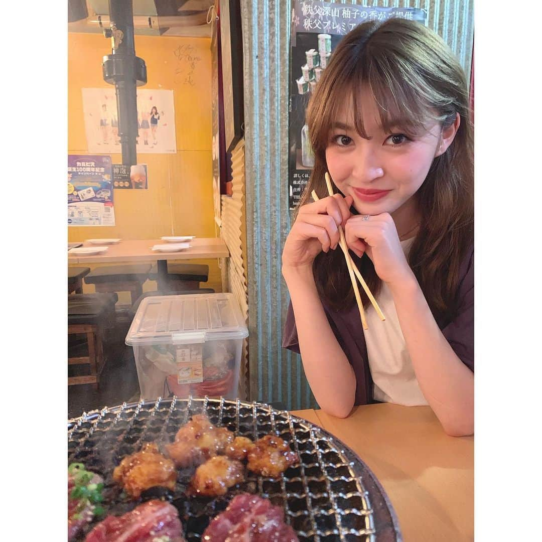 上西星来さんのインスタグラム写真 - (上西星来Instagram)「最近肉ばかり食べてる😳 Seira¨̮♡︎」6月18日 21時30分 - seira_jonishi_tpd