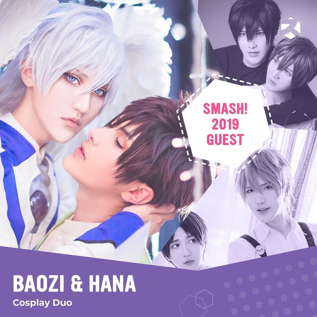のインスタグラム：「Seee you at Smash 2019！ (⁎⁍̴̛ᴗ⁍̴̛⁎)Excited to come back！！！ ❤️❤️❤️」