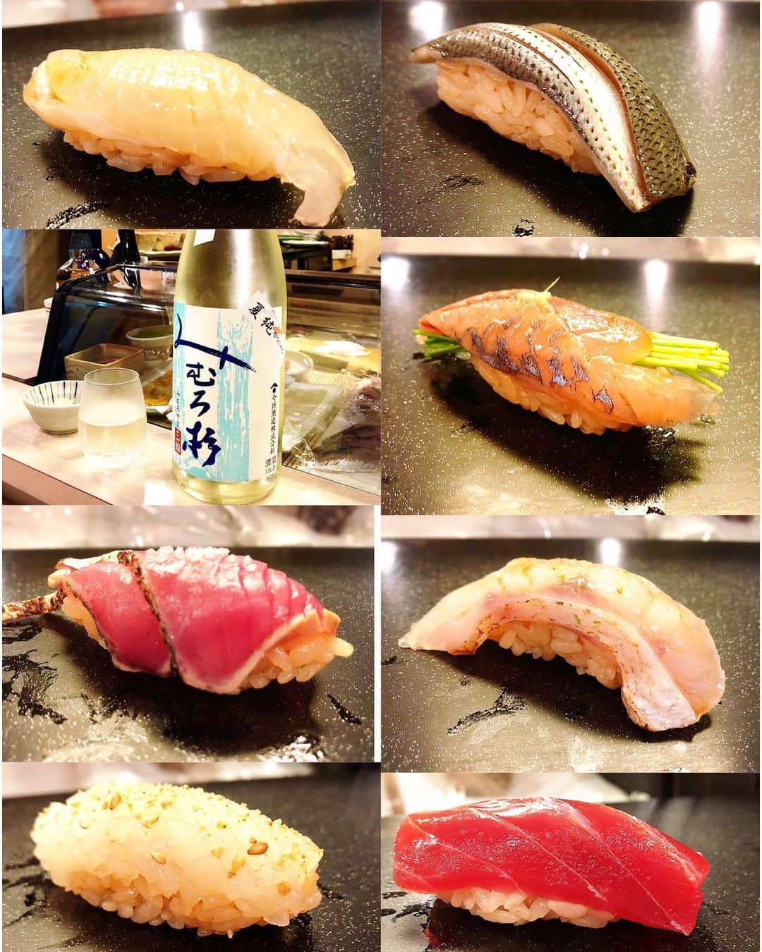 永倉由季さんのインスタグラム写真 - (永倉由季Instagram)「・ ・ 天満のお寿司屋さんで お祝いして下さる🎂 ・ 一貫、一貫、職人技の心を じっくりと味わいながら。 ・ お腹は満腹➕ 爆笑しすぎて はち切れんばかり。 ・ 新人の頃から変わらず可愛がって下さる 制作会社の宮崎さんと中村さん。 ・ 人間もステキで面白くて優しいお二人。 ・ しかし、二人とも仲良しね♡ ・ ・ ✅ 写真いっぱい！アメブロにて↓ ・ ・ http://ameblo.jp/naga-yuki/ ・ ・ #天満 #寿司 #ゑにし #新鮮 #職人技 #しゃり  #見事なバランス #お祝い 🎂  #いつも #ありがとうございます #爆笑 #感謝 #笑いすぎて #お腹いたい  #大好きな #スタッフさん 私の #マンゴージュース #飲まんとって下さい」6月18日 22時37分 - yuki_nagakura67