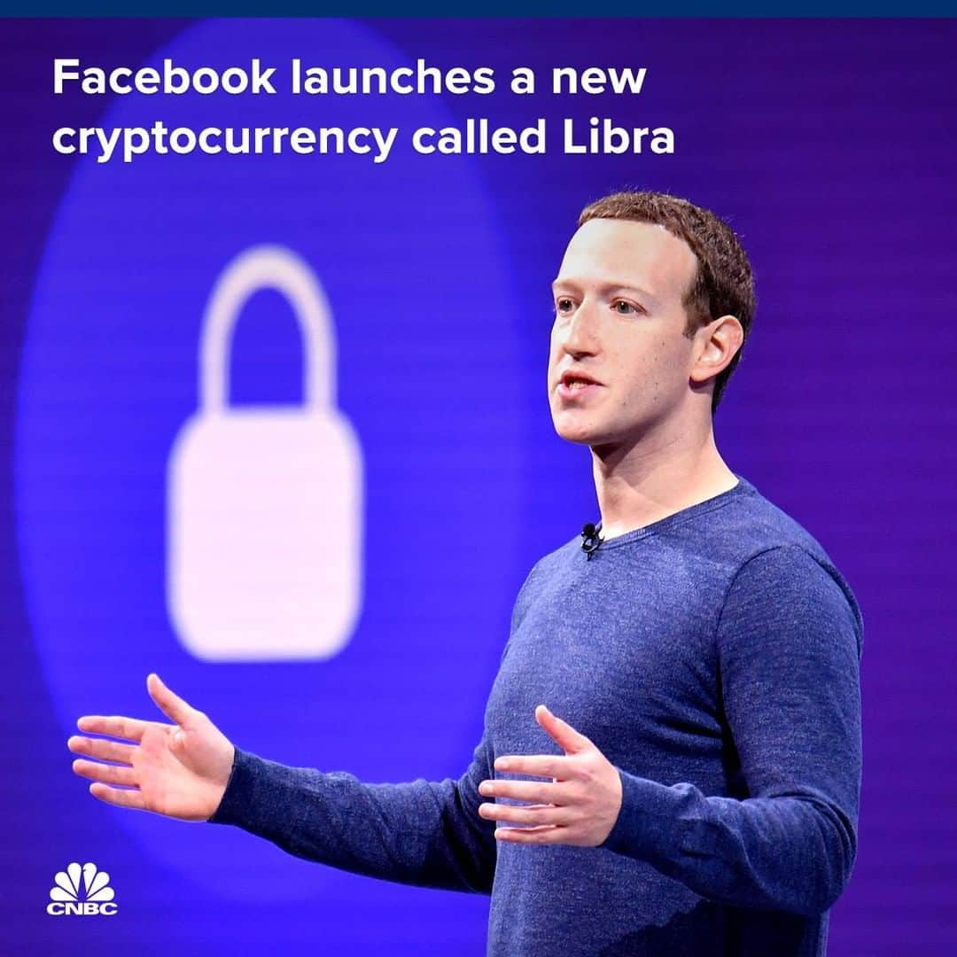 CNBCさんのインスタグラム写真 - (CNBCInstagram)「Facebook has finally unveiled its ambitious plan to create a new digital currency.﻿ ﻿ It’s called Libra, and Facebook wants it to transform the way money moves across the globe. Sounds simple, right? ﻿ ﻿ Here’s what you need to know about the digital currency:﻿ ﻿ ▪️Libra is set to launch in the first half of 2020. ﻿ ▪️It will be run by a nonprofit, the Libra Association, based in Geneva, Switzerland.﻿ ▪️Libra will be backed by relatively stable government-backed money, making it less volatile than bitcoin and other cryptocurrencies.﻿ ▪️Facebook is one of 28 companies and organizations that are founding members of Libra.﻿ ﻿ To learn more about how Facebook will profit from Libra, visit the link in our bio.﻿ *﻿ *﻿ *﻿ *﻿ *﻿ *﻿ *﻿ *﻿ #facebook #fb #libra #socialmedia #crypto  #bitcoin #cryptocurrency #blockchain #ethereum  #cryptocurrencies #fintech #money #bitcoinnews #cryptonews #finance #coinbase #trading #forex #cnbccrypto #business #businessnews #cnbc」6月18日 22時39分 - cnbc