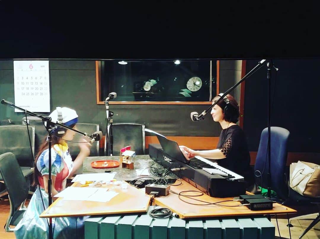 岡田ひとみ（ねんドル）さんのインスタグラム写真 - (岡田ひとみ（ねんドル）Instagram)「#radio #recording #interview #tokyo #yukienishimura #nendol」6月18日 23時02分 - hitomi_nendol