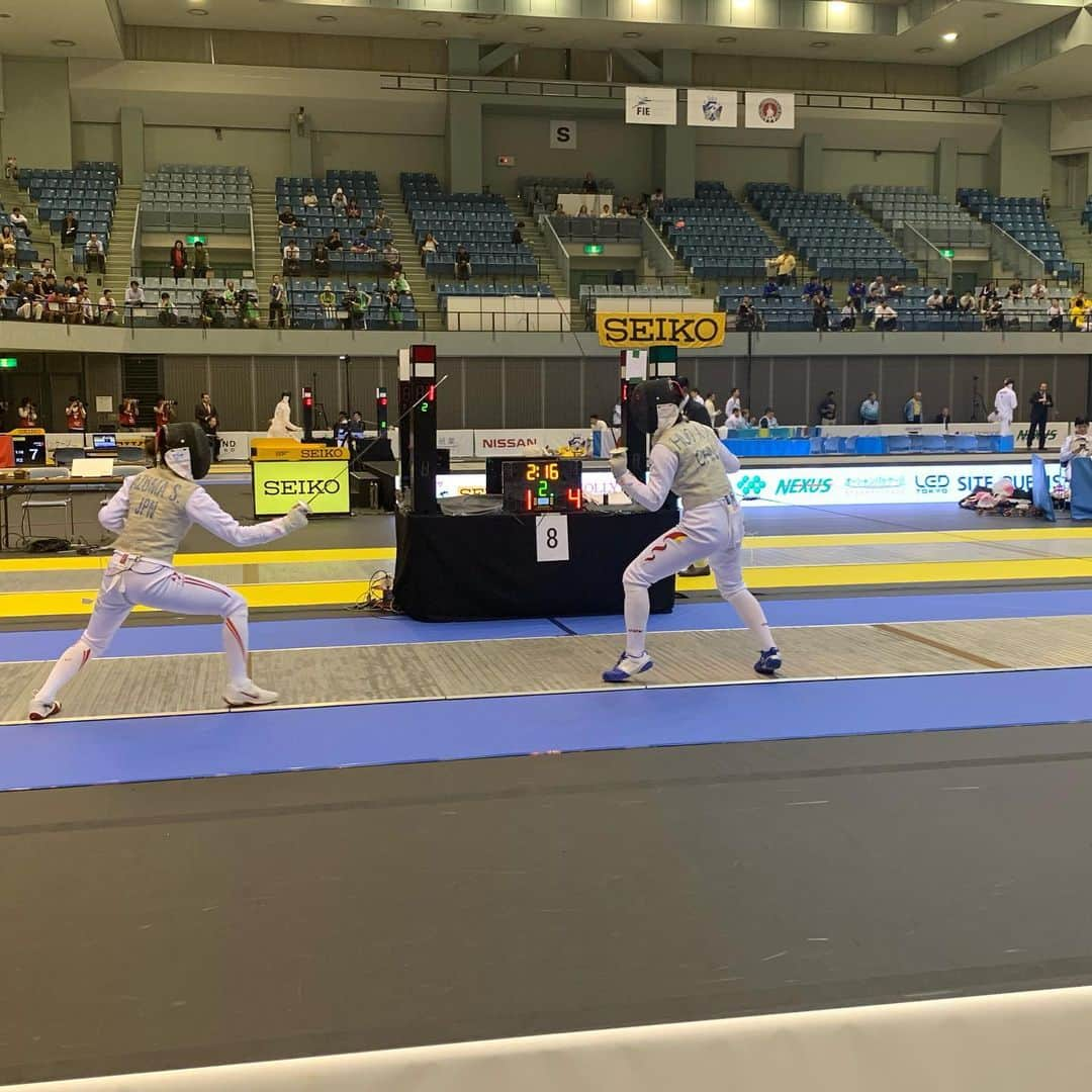 平野 早矢香さんのインスタグラム写真 - (平野 早矢香Instagram)「アジアフェンシング選手権大会🤺  フェンシング観戦は今回で2回目✨ ですが、団体戦は初観戦‼️‼️ 個人戦とは違った緊張感がありました👊  英語のレッスンでお世話になっているアゴスの横山さんに今回もフェンシング情報を色々と教えていただき、そして選手の皆さんともお話しできました✨ 女子フルーレで優勝した皆さん本当におめでとうございます㊗️㊗️㊗️来月ブダペストで行われる世界選手権でも力を出しきりいい試合ができますように😌日本から応援しています📣  #アジアフェンシング選手権大会  #千葉ポートアリーナ  #女子フルーレ団体  #優勝おめでとうございます🎉  #英語レッスンでお世話になっている  #アゴス  #横山さん  #選手の  #西藤俊哉さん  #東晟良さん  #太田雄貴会長も  #世界選手権も頑張ってください」6月18日 23時31分 - sayakahirano0324