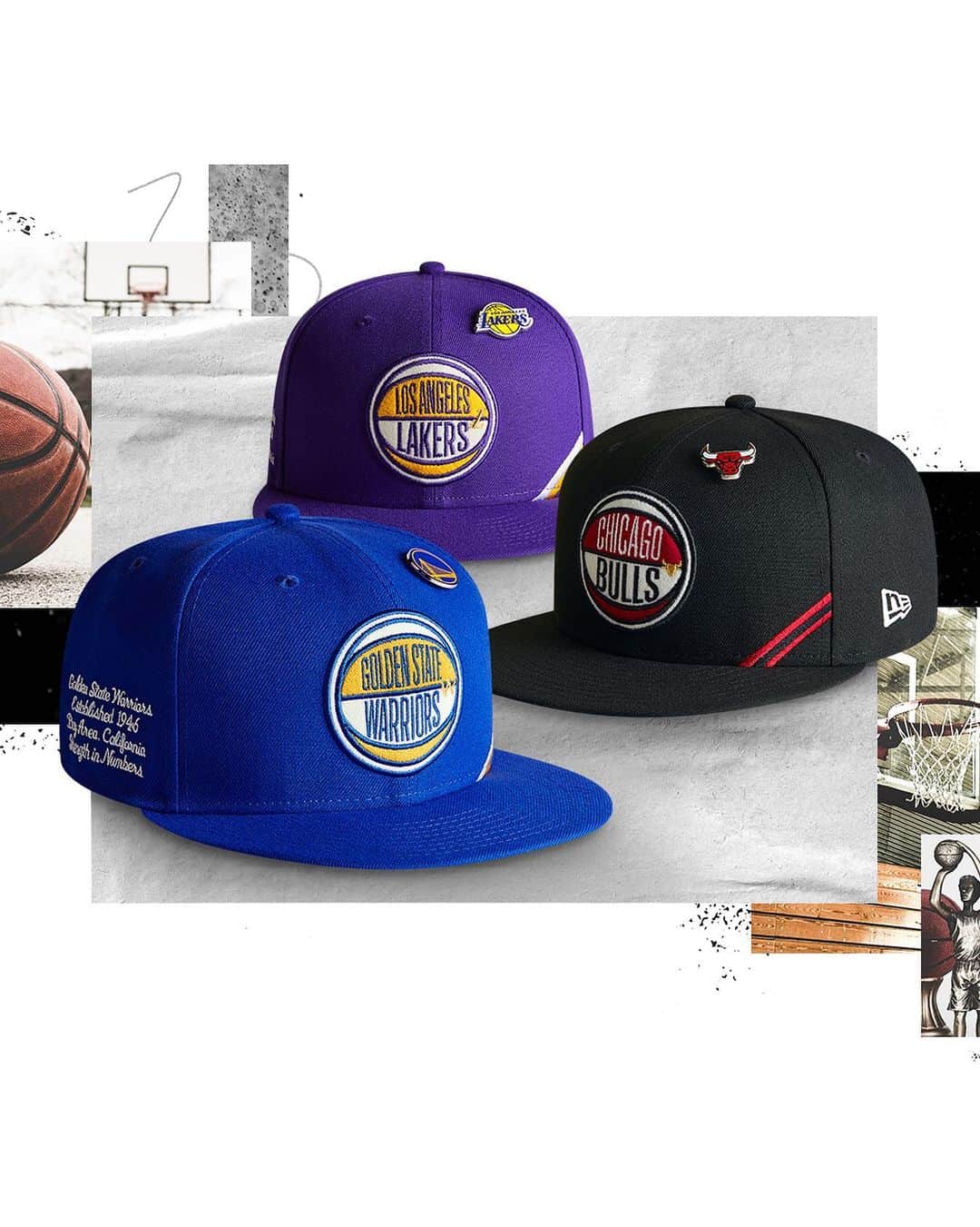 ニューエラ・キャップのインスタグラム：「The 2019 NBA Draft is almost here. Back your team at neweracap.com」