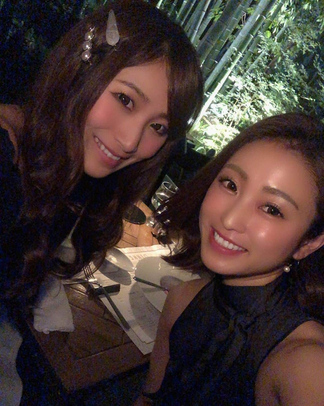 柚月めいさんのインスタグラム写真 - (柚月めいInstagram)「. 柑那と京都でdinner date 👭💕 . 和と洋が混ざった素敵な雰囲気のお店🍽🎍 テラス席でお食事いただきました😌 . . #gourmet#food#date#japan#hawaii#dinner#follw#instagood#pic #french#italian  #お洒落#コース料理#京都 #柚月めい」6月18日 23時59分 - meimei.yuzu