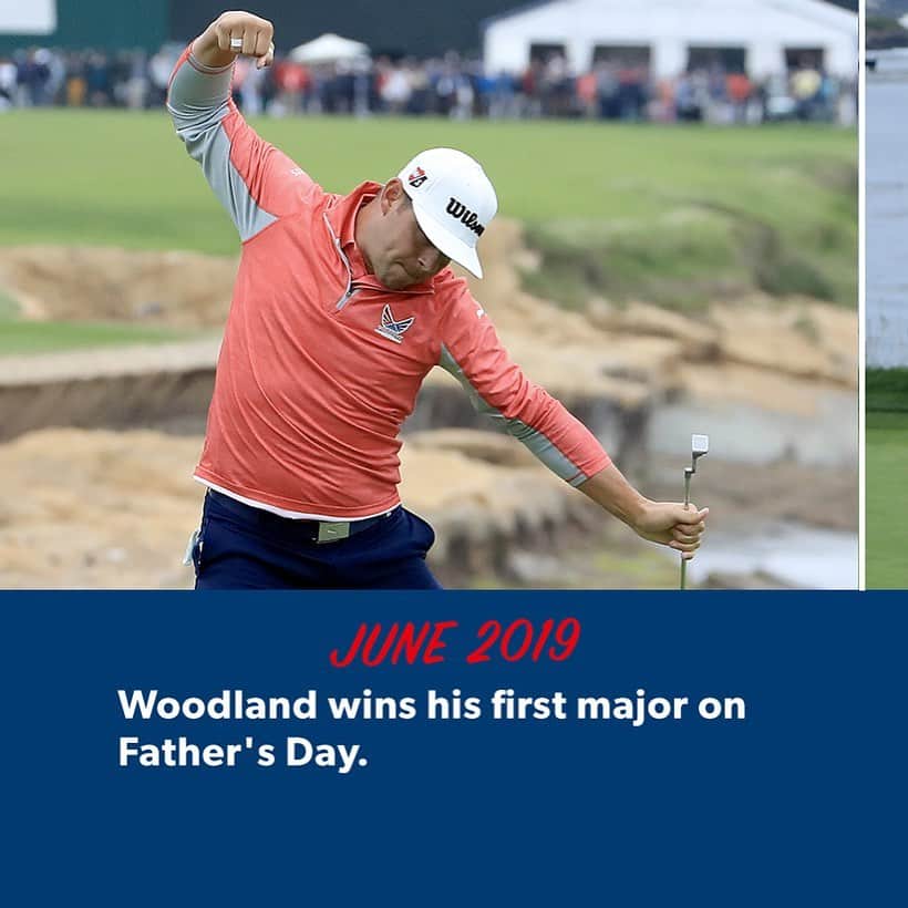 PGA TOURさんのインスタグラム写真 - (PGA TOURInstagram)「Why it was so special for @gary.woodland to win on Father’s Day.」6月19日 0時02分 - pgatour
