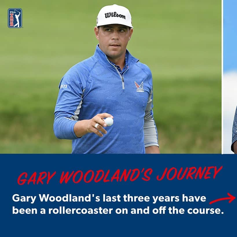 PGA TOURさんのインスタグラム写真 - (PGA TOURInstagram)「Why it was so special for @gary.woodland to win on Father’s Day.」6月19日 0時02分 - pgatour