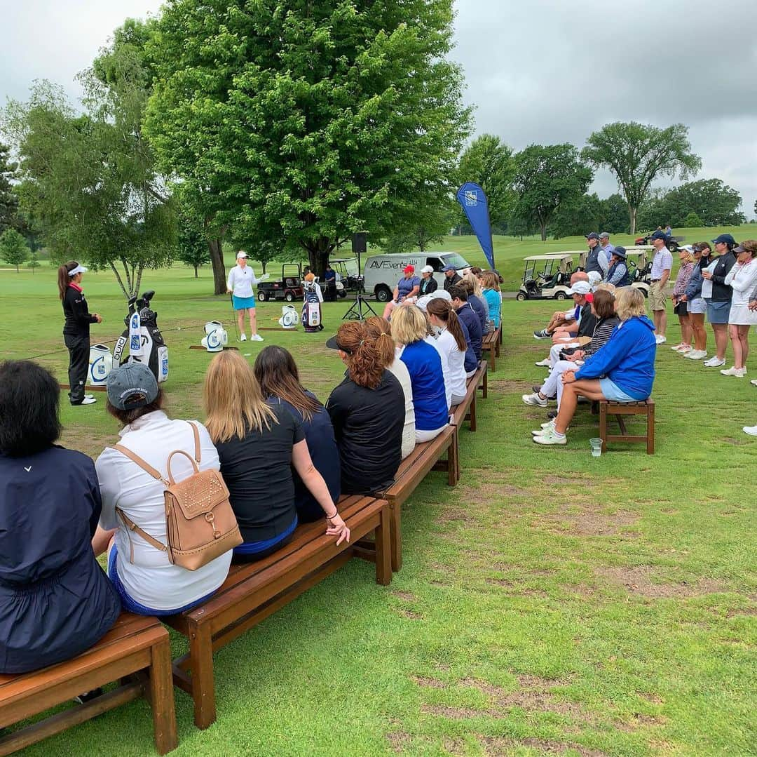 モーガン・プレッセルさんのインスタグラム写真 - (モーガン・プレッセルInstagram)「Great day with #TeamRBC yesterday at @edinacountryclub! Excited to be back in Minneapolis! . . 📷: @ghprimemedia」6月19日 0時24分 - mpressel