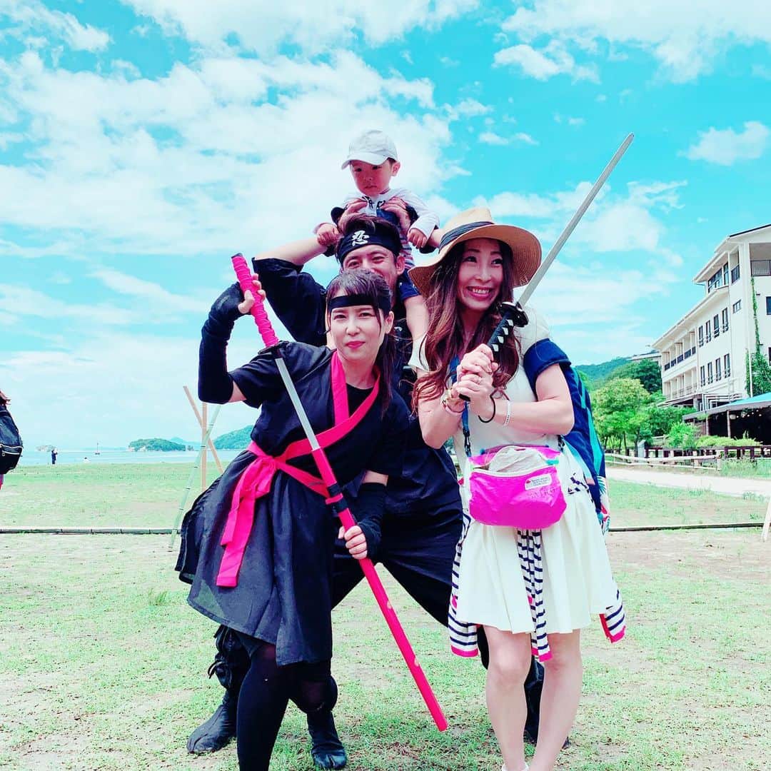 のインスタグラム：「仙酔島 親子絆プロジェクト  #picture#夏 #summer #sea #beach #ビーチ #水着 #夏休み #happy #ビキニ #ocean #me #bikini #japan #instagood #love #旅行 #surf #swimwear #sky #fashion #日焼け #ロンハーマン #girl #夏の思い出 #photo #travel #follow #beautiful #リゾート」
