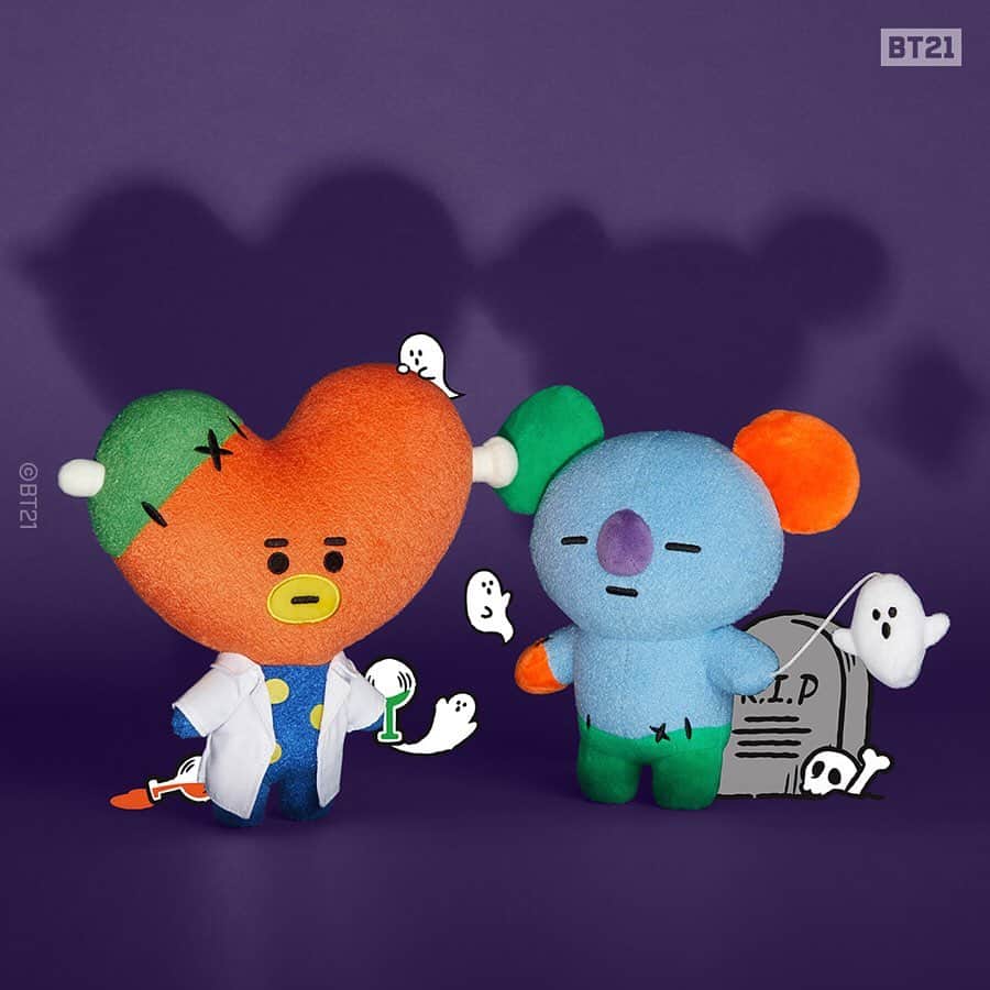 BT21 Stars of tomorrow, UNIVERSTAR!さんのインスタグラム写真 - (BT21 Stars of tomorrow, UNIVERSTAR!Instagram)「⁣ Boo! In June?!⁣⁣ #Halloween woke up early from all that coffin!⁣⁣ ⁣⁣ #BT21 creepin’ it real!⁣⁣ Don’t trick, but treat yourself⁣⁣ with sweet and faboolous BT21.⁣⁣ ⁣⁣ #Pre_order and get 10% off!⁣⁣ Visit now 👉 Link in Bio⁣⁣ ⁣⁣ #OnlyFor7Days #LINEFRIENDSCOLLECTION」6月19日 10時02分 - bt21_official