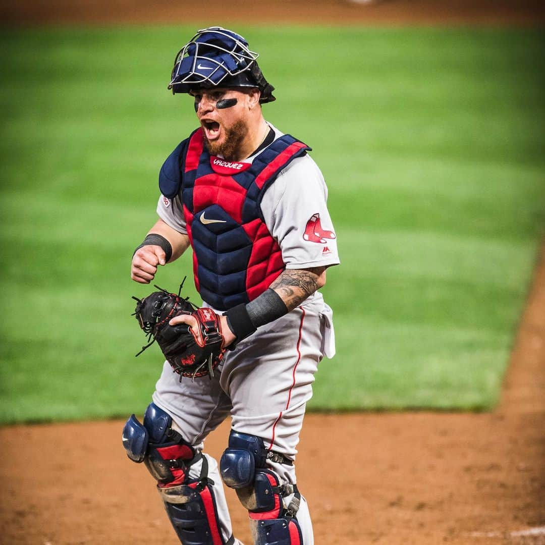 ボストン・レッドソックスさんのインスタグラム写真 - (ボストン・レッドソックスInstagram)「PSA: DON’T TEST CHRISTIAN VAZQUEZ」6月19日 11時22分 - redsox