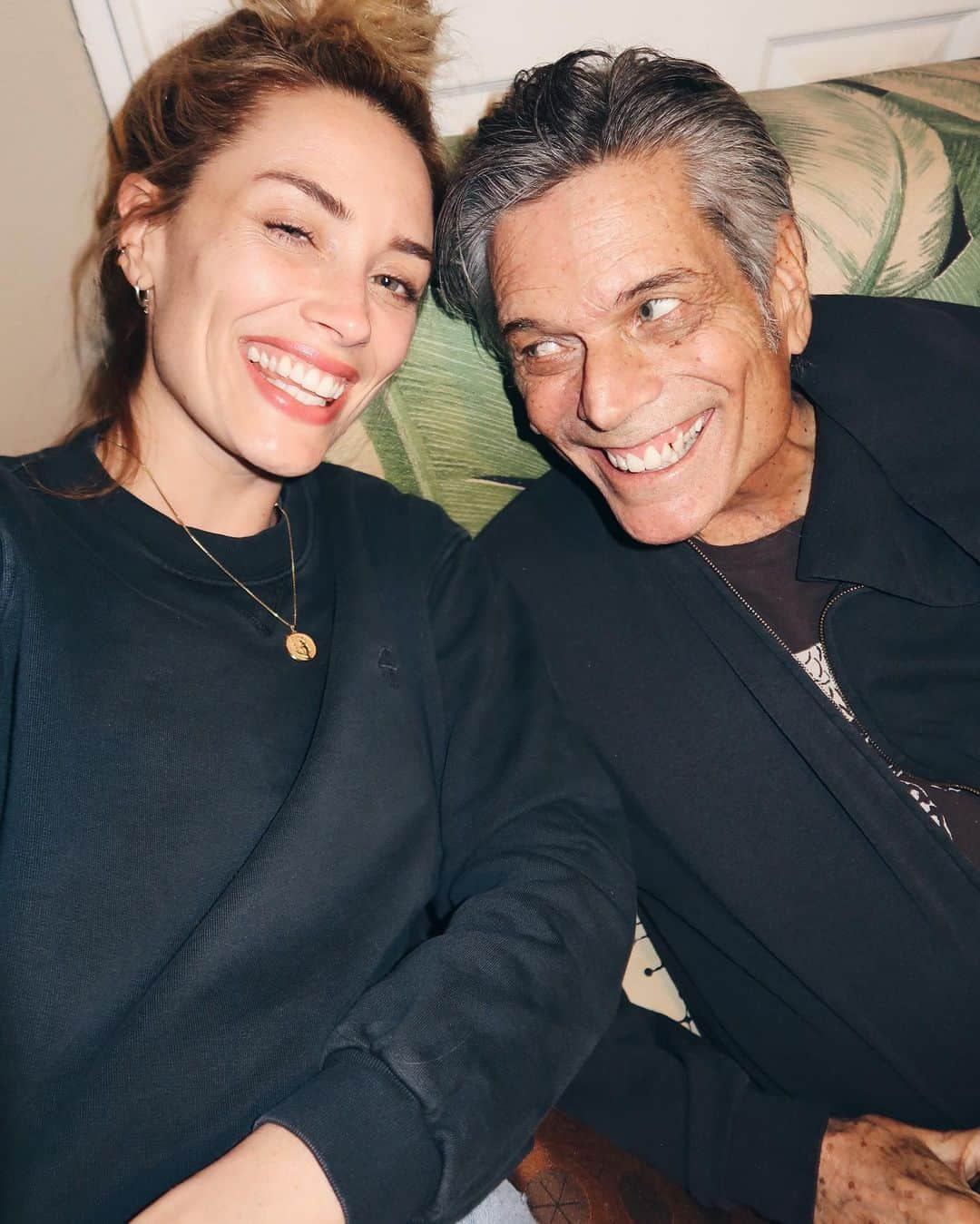 アリエル・ヴァンデンバーグさんのインスタグラム写真 - (アリエル・ヴァンデンバーグInstagram)「I know I’m a couple days late on the Father’s Day post... but to be honest I didn’t have time on Father’s Day cuz I was busy hangin with this guy! HAPPY FATHERS DAY TO MY PAPA! The guy who let me borrow the shape of his face for life. . To the guy who helped me win 1st place at the science fair THEN again at the county science fair! Shit, we must be smart or something! . To the guy who would surprise me and pick me up from school on my birthdays! . To the guy who sent flowers to my 2nd grade class. I got called into the principals office, only to find a bouquet of flowers from my papa! . To the guy who taught me how to drive, probably a little too early though. Is 7 too young to drive a car? . To the guy who taught me not to give a eff how weird I am. . To the guy that taught me so much about music, style and culture. . To the guy that gave me 100 bucks for every A. 20 bucks for every B on my report cards. (Didn’t get many 100’s) . To the guy who helped me through my first real heart break. (Little does he know how much he helped) . To the guy who makes me laugh every time he opens his mouth. . To the guy who took me camping the only time I have ever been camping! . To the guy who always surprised me with adventures... my first concert! . To the guy who would wake me up with a song on the guitar and a pressure point foot rub! . To the only guy who will ever understand “fathead” . To the guy who thinks Natalie Imbruglia has a “pretty good song!” . To the guy who accepted a black T-shirt with a pocket as a gift from me for every Christmas, birthday and Father’s Day. For like 20 years. . To the guy who “1,2,3...ten billion” (inside joke don’t worry about it) . To the guy who will always be my papa! I love you I love you I love you! 1,2,3.」6月19日 2時51分 - arielle