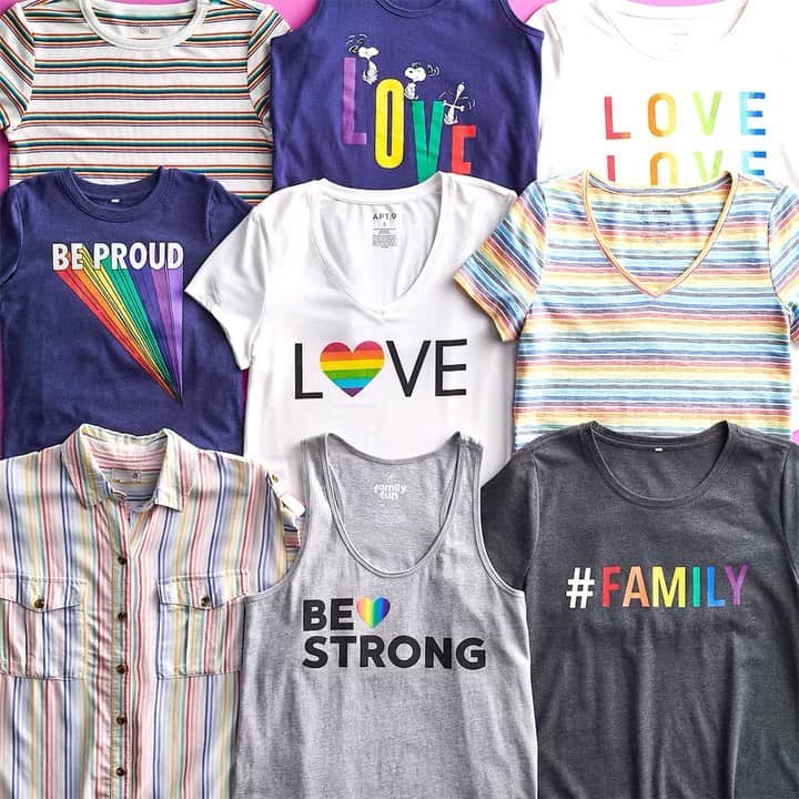 ロック&リパブリックのインスタグラム：「Love is all you need. ❤️🌈 #Kohls」