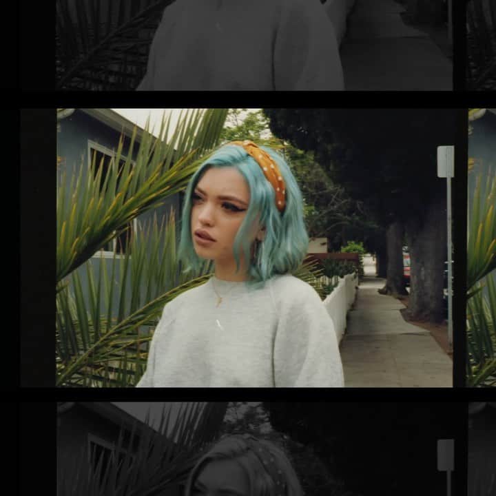 HEY VIOLETのインスタグラム：「“close my eyes” video comes out on FRIDAY!!! 👀📹」