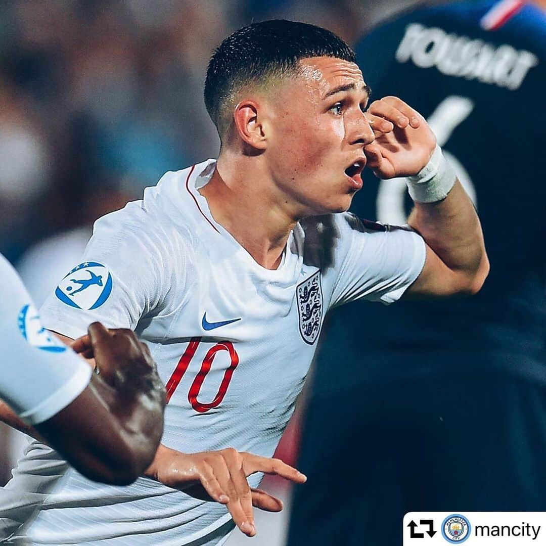 プレミアリーグさんのインスタグラム写真 - (プレミアリーグInstagram)「Phil Foden’s solo stunner not enough as the #YoungLions lose 2-1 to France in their #U21EURO opener . #repost @mancity ・・・ Doesn’t get more @philfoden than his 🔥 goal for @england tonight!」6月19日 6時16分 - premierleague