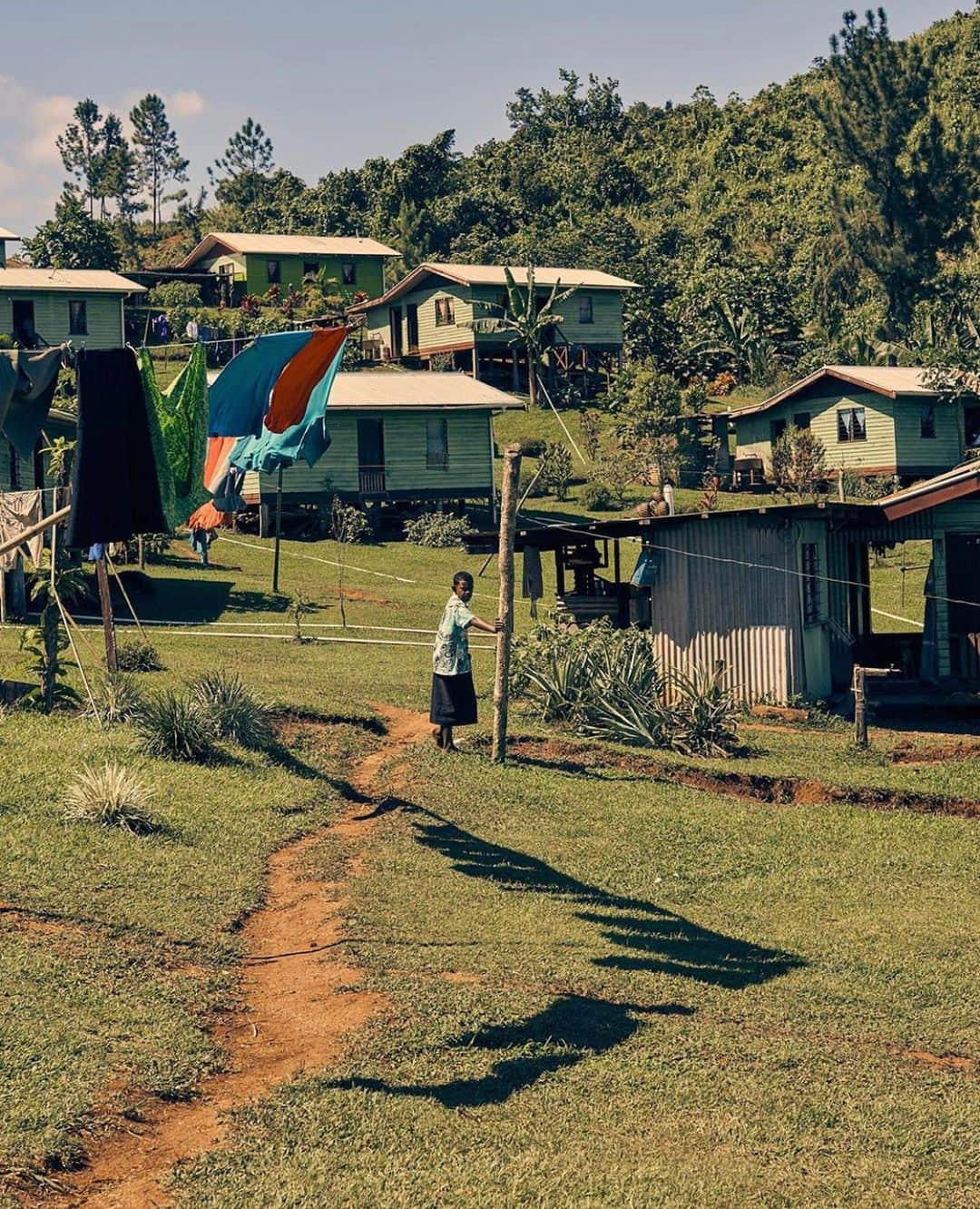 レオナルド・ディカプリオさんのインスタグラム写真 - (レオナルド・ディカプリオInstagram)「#Regram #RG @time: The long journey to the Fijian village of Vunidogoloa leads to a #ghosttown forced into retreat by #climatechange and the rising seas that come with it. Once home to more than 100 people, Vunidogoloa has been overrun by the tropical forest. Plants cover the town square. The stench of rotting rodents wafts from abandoned homes, and salt water seeps up through the soil as far as 300 ft. from Natewa Bay. A few times a year, king tides inundate the village with knee-high waters; locals were forced to place precious possessions on tall surfaces and run for the hills. And so, five years ago, Vunidogoloa was abandoned. The Fijian government built a new town about a mile up the hill at a cost of half a million dollars. Prime Minister Frank Bainimarama tells TIME he plans to move 40 Fijian villages in the coming years to cope with rising sea levels. “Every day," he says, "I think about climate change." Read this week's full cover story—Our Sinking #Planet—and see more pictures at the link in bio. Photographs by @cgregoryphoto for TIME」6月19日 7時05分 - leonardodicaprio