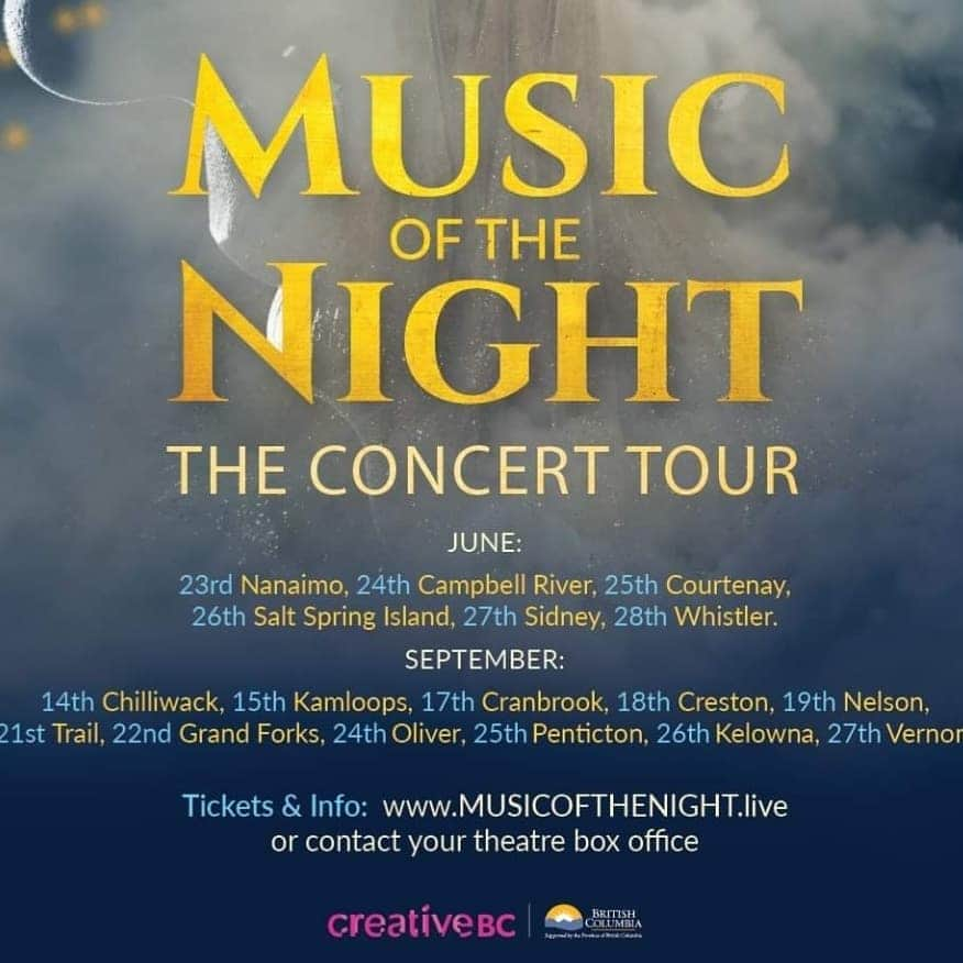 ソフィー・シュミットさんのインスタグラム写真 - (ソフィー・シュミットInstagram)「💕 Attention people residing or visiting BC Canada. My other half is performing in Music of the Night a concert series. (I know I know... He's missing some big WorldCup moments live but he is also following his passion!) If your also not here in France go see him sing his heart out! It's two hours of delight from musicals such as Phantom of the Opera, Evita, Cats, Jesus Christ Superstar, Sunset Blvd, and more! If you are around and love live music go check it out. 📍Nanaimo. June 23rd 📍Campbell River. June 24th 📍Courtenay, June 25th 📍Salt Spring Island  June 26th 📍Sidney. June 27th 📍Whistler. June 28th More dates in September too.  Tickets and info: www.musicofthenight.live」6月19日 7時24分 - sophieschmidt13