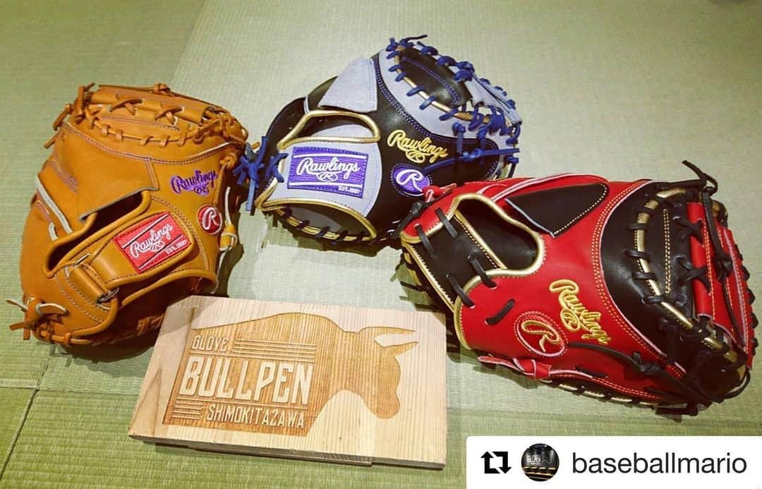 Rawlings Japanさんのインスタグラム写真 - (Rawlings JapanInstagram)「#Repost @baseballmario with @get_repost ・・・ … #Rawlings #ローリングス #オーダーミット #キャッチャーミット #ペレス #モリーナ #ポージー #メジャーリーガー #MLB #名捕手シリーズ #ご注文有難うございます ・ ・ ・ #ちょっとずつ猛進 #ベースボールマリオ #スポーツマリオ #グラブブルペン #glovebullpen #baseballmario #sportsmario #野球専門店 #東京野球専門店 #野球 #ソフトボール #知好楽面 @rawlings_japan_llc」6月19日 8時34分 - rawlings_japan_llc