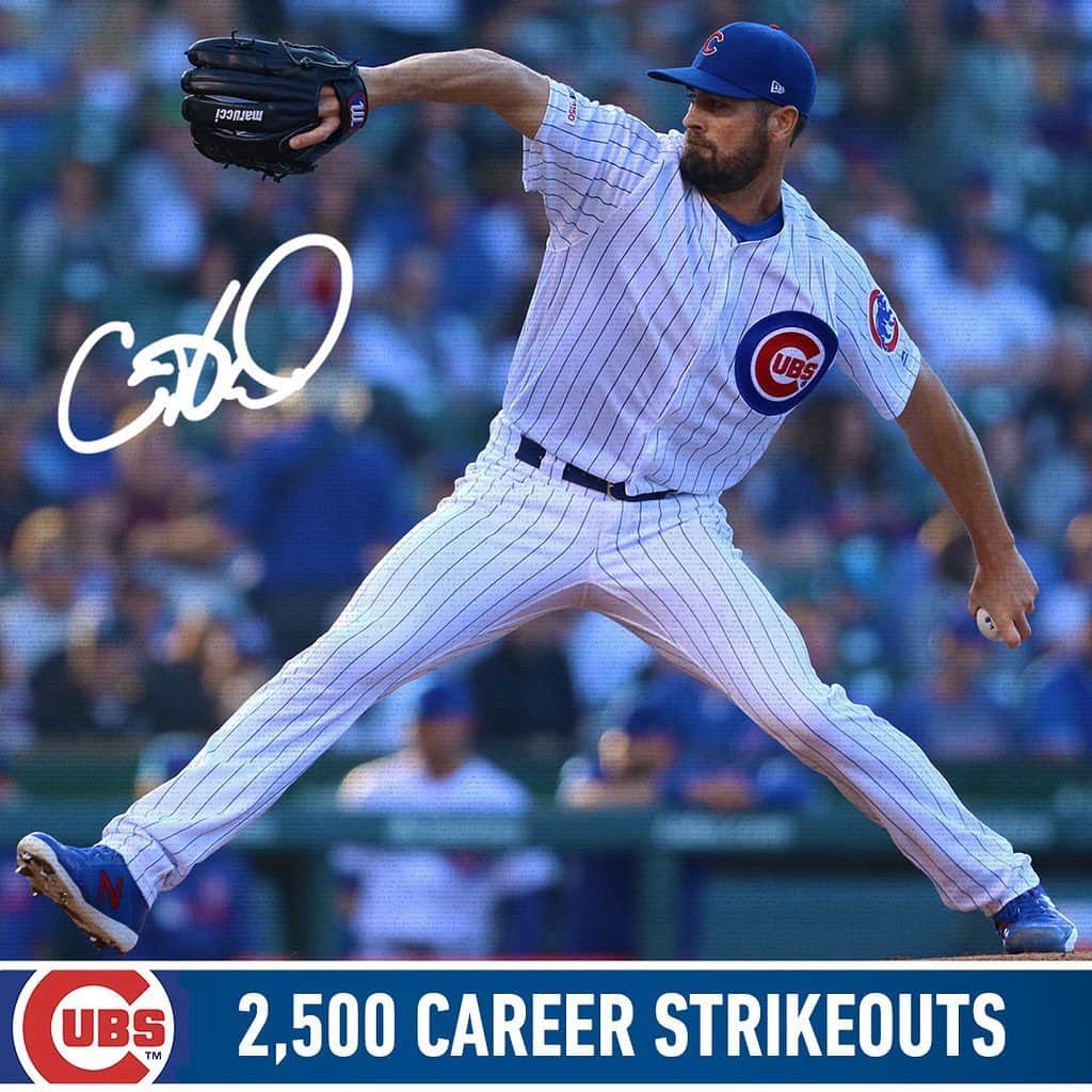 シカゴ・カブスさんのインスタグラム写真 - (シカゴ・カブスInstagram)「Congrats to @colehamels on another milestone! 👏」6月19日 9時57分 - cubs