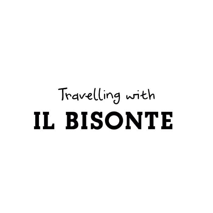イルビゾンテのインスタグラム：「Travel with Il Bisonte, and you will never feel alone. ☆ #ILBISONTE」