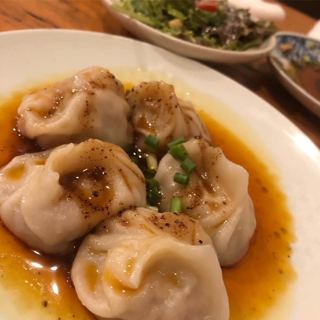 のインスタグラム：「今日は、定例会の餃子の会なのだ😃」