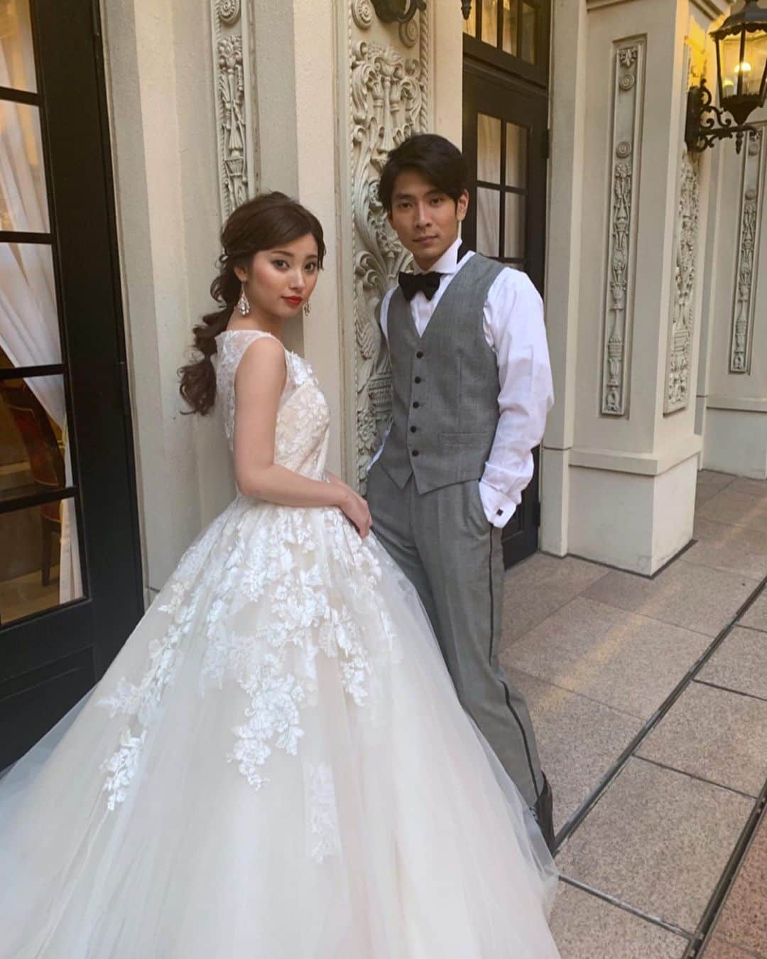 谷川菜奈さんのインスタグラム写真 - (谷川菜奈Instagram)「たのしかった〜👰🏼🤵🏼 群馬で撮影したよ💒」6月19日 20時31分 - pechi.130