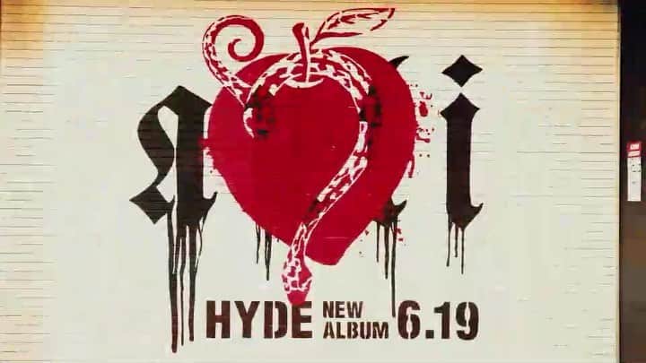 Hydeのインスタグラム