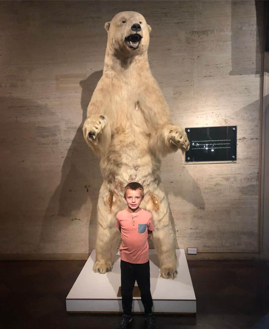 トニー・アゼベドのインスタグラム：「Little father son time before the summer camp season! @natural_history_museum @la84foundation」