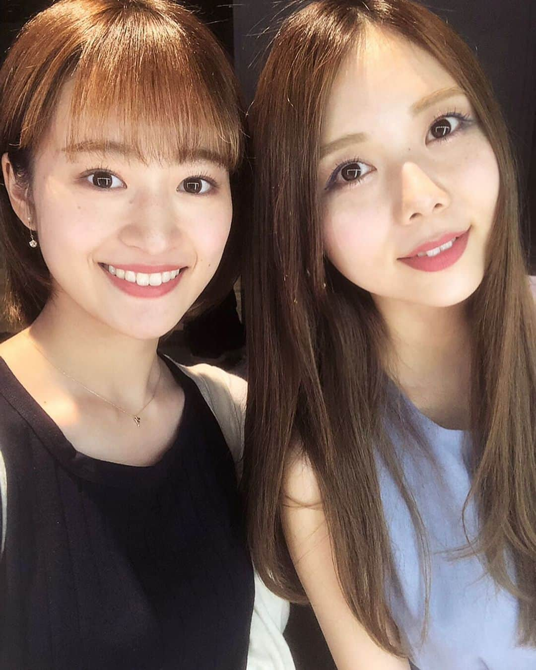 西村季里子さんのインスタグラム写真 - (西村季里子Instagram)「・ 朝からずっと一緒にいた子👯‍♀️💕 一緒にメイクしてもらったり、 待ち時間が長かったけど ずっと楽しかったな〜💓💓 でも初めてブルーメイクしてもらって なんか違和感だった🤣🤣💙 夏はカラーメイクにも挑戦してみよかな💄 #beautycontokyo #beautycon #美容#美容フェス#世界最大級#ビューティーコン #ベルサール渋谷ガーデン #渋谷#shibuya #日焼け#美白#乾燥#フォトスポット #メイク#コスメ#ヘアメイク#ヘアセット #ヘアメイクアップアーティスト  #make#cosme#cchannel #イガリシノブ #渡辺直美#木下優樹菜#りゅうちぇる#AAA #follow#followme」6月19日 13時34分 - kiriko_nishimura