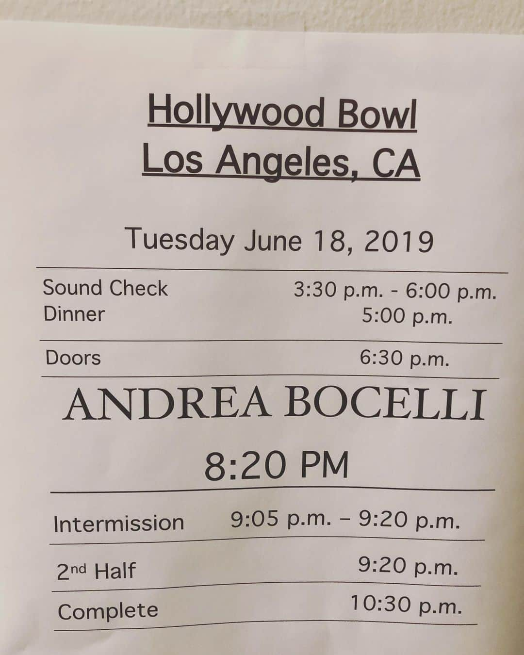 ジェイミー・フォックスさんのインスタグラム写真 - (ジェイミー・フォックスInstagram)「@andreabocelliofficial thank u 1 billion for allowing a fella from Terrell Texas share in artistic musical history... my grandma said my music would take me all over the world and do great things with great people... tonight at the Hollywood bowl it will be done... #music #musicman」6月19日 13時53分 - iamjamiefoxx