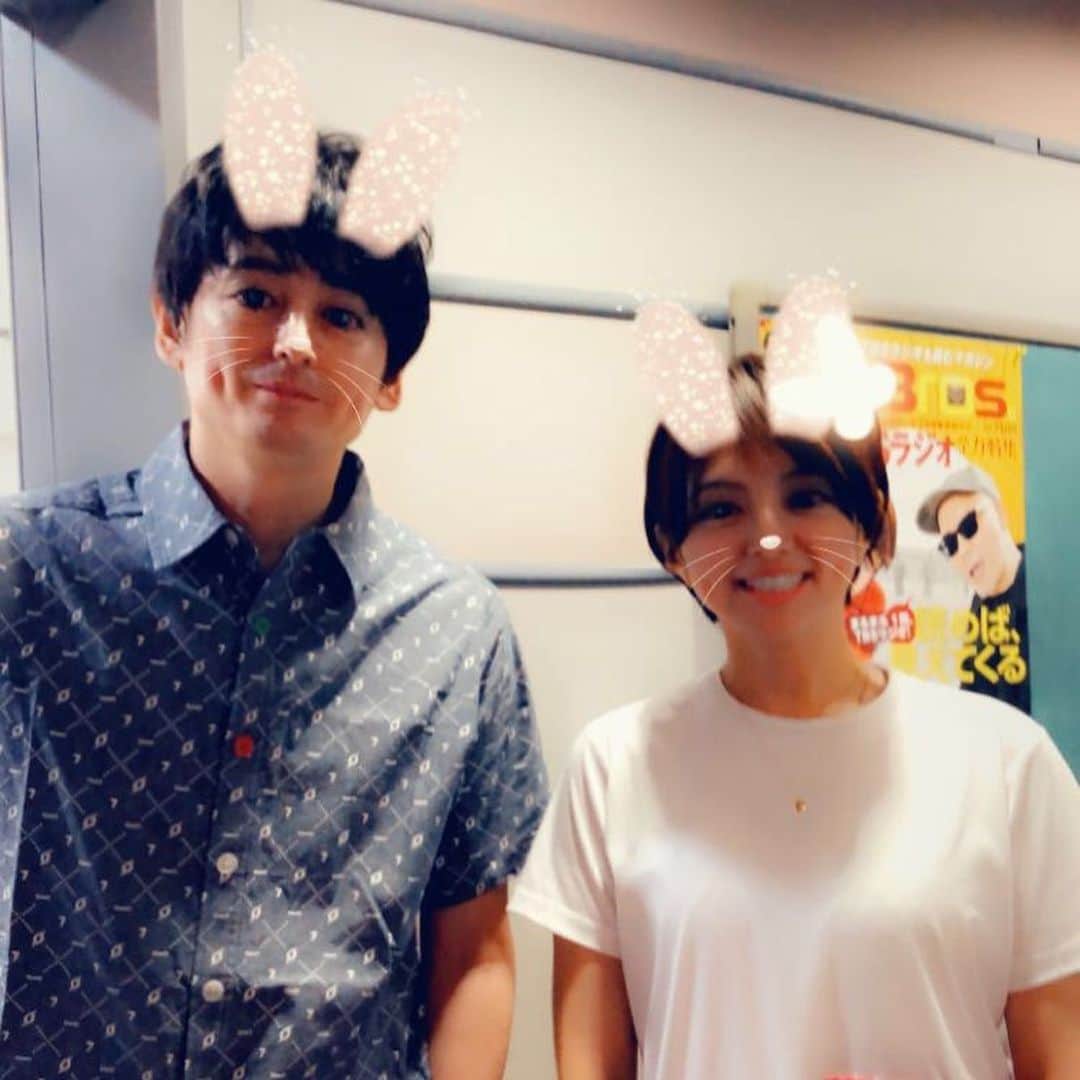 TBSラジオ「たまむすび」さんのインスタグラム写真 - (TBSラジオ「たまむすび」Instagram)「たまむすびBで紹介した「猫耳大臣」のニュースから、Snapchatで遊んだ結果こんな感じになりました！たまむすびクオリティーですわよ。  スタッフが撮ったアホ写真まで間違ってあげちゃいましたので再投稿！！ごめんなさい。  #tama954 #たまむすび #赤江珠緒 #博多大吉 #snapchatting #いい大人が何をやっているんだ #tbsラジオ #日本製粉 #日本製粉さんいつもありがとう」6月19日 14時05分 - tamamusubi905954