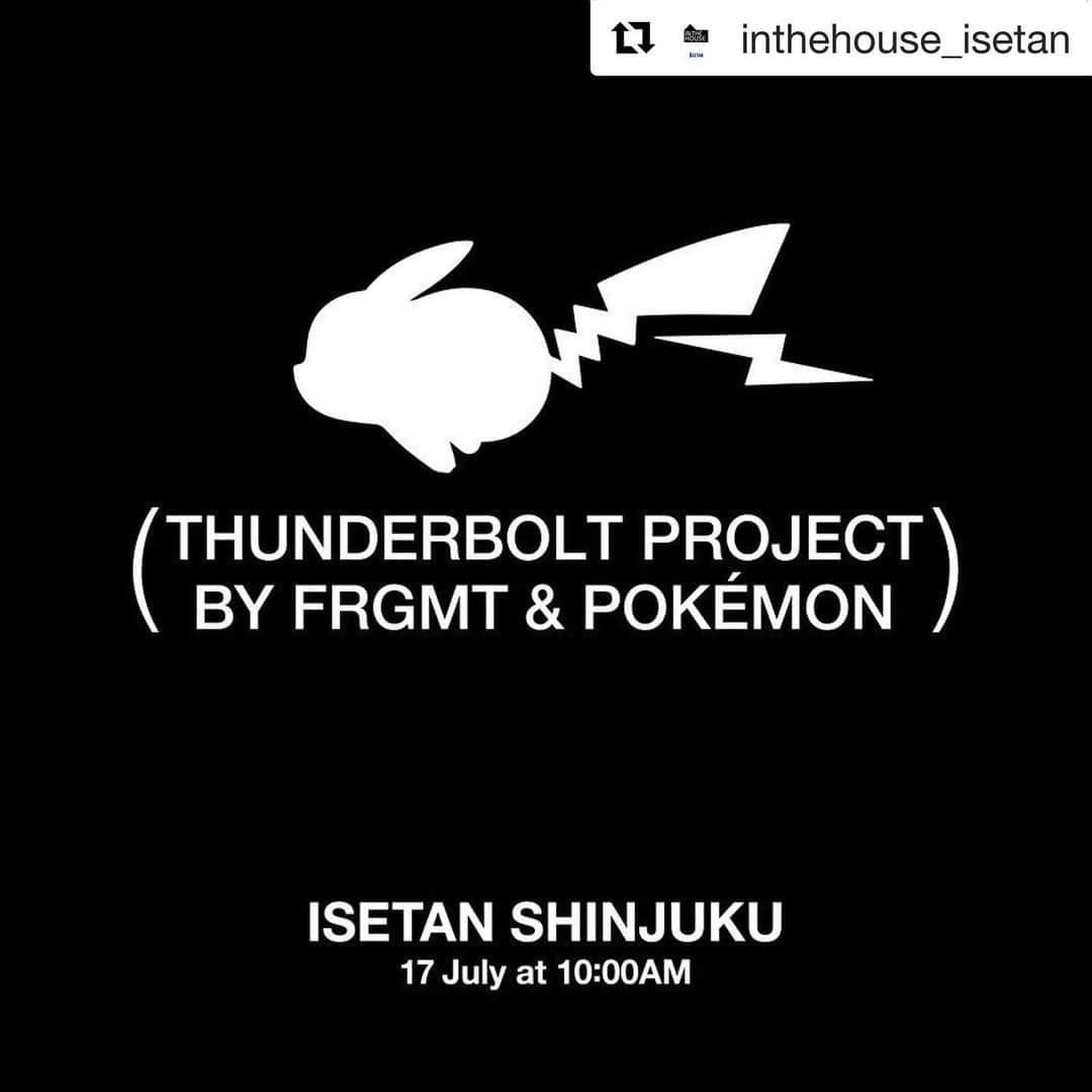 今宿麻美さんのインスタグラム写真 - (今宿麻美Instagram)「ポケモン♡ #Repost @inthehouse_isetan with @get_repost ・・・ 「THUNDERBOLT PROJECT」のポップアップストアが7/17（水）～7/30（火）の期間限定で、伊勢丹新宿店に登場します。 . 今回は、ミュウとミュウツーにフォーカスした新作のアパレルアイテムをメンズ・キッズそれぞれでラインナップする他、ぬいぐるみやマスコット、初登場となる雑貨アイテムを多数ラインナップ。 . メンズアイテムは、メンズ館1階 @isetanmens にて、 キッズアイテムは、本館6階 IN THE HOUSE @inthehouse_isetan で販売します。 . また、伊勢丹オンラインストアでも、7/20（土）午前10時より同商品の販売を予定しています。 https://isetan.mistore.jp/onlinestore/index.html . ※ミュウのぬいぐるみ・マスコットに関しては、伊勢丹新宿店限定の商品ではありません。 . 商品ラインナップや初日の入場方法など、詳細はイセタンメンズの公式メディア「IMn/イセタンメンズネット」内のイベントページ（https://www.imn.jp/post/108057200936）にて、7/2（火）午前10時よりアナウンスされます。 . ◾️開催情報 開催期間：2019/7/17（水）〜7/30（火） 営業時間：10:00〜20:00 場所： 伊勢丹新宿店メンズ館１階＝プロモーションスペース @isetanmens　@isetanmens_creators 伊勢丹新宿店本館6階＝ウエストパーク/ザ・ステージ#6＜IN THE HOUSE＞ @inthehouse_isetan . ※伊勢丹オンラインストア：2019/7/20（土）午前10時〜7/31（水）午前10時 . #thunderbolt_project﻿ #tb_project﻿ #hiroshifujiwara﻿ #藤原ヒロシ﻿ #fragmentdesign﻿ #fragment﻿ #isetan #isetanshinjuku #isetanmens #inthehouseisetan #pokemon﻿ #ポケモン﻿ #mew #mewtwo #ミュウ #ミュウツー @tb_project  @isetanmens @isetanmens_creators @inthehouse_isetan @isetan_shinjuku_baby_and_kids」6月19日 15時28分 - imajuku0107