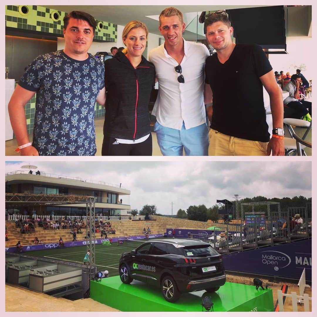 ニルス・ペテルセンのインスタグラム：「#FussballAuszeit #Tennis #MallorcaOpen #Friends #Mallorca #Urlaub #SCFreiburg #SCF #NP18」