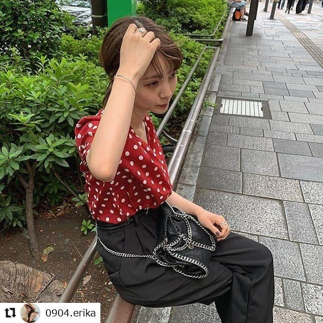 GRLさんのインスタグラム写真 - (GRLInstagram)「👆画像をタップすると購入できるよ👆】 @0904.erika さん にGRL商品着用して頂いております💕 ありがとうございます✨ . @grl_official #グレイル #grl」6月19日 17時00分 - grl_official