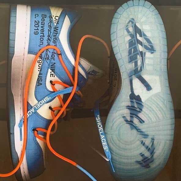 HYPEBEASTさんのインスタグラム写真 - (HYPEBEASTInstagram)「@hypebeastkicks: @virgilabloh and @futuradosmil have given a first look at an upcoming @nike Dunk Low collaboration. Abloh posted two colorways of the sneaker complete with a number of signature @off____white x Nike motifs. Swipe to take a look for yourself.  Photo: Virgil Abloh/Futura」6月19日 17時38分 - hypebeast