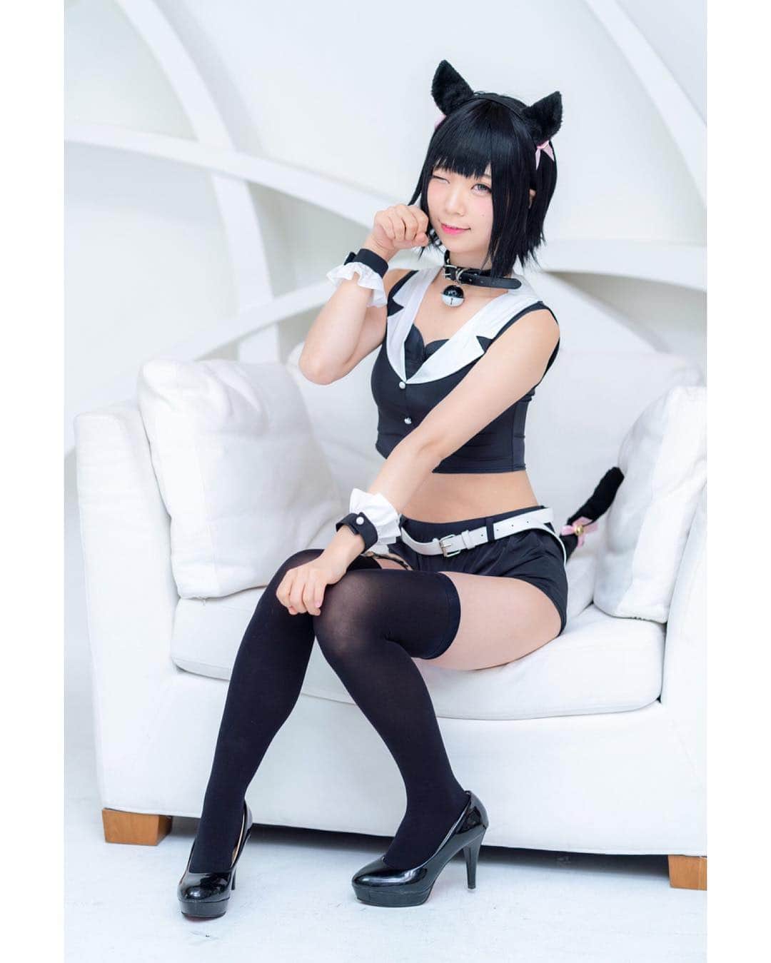 のインスタグラム：「model: Hattie  #ポートレート #portrait #ポートレート部 #ポートレート女子 #コスプレイヤー #コスプレ #costume #kawaiigirl #cosplayer #cosplayphotography #cosplaygirl #coser #cutegirls #beautifulgirls #japanesegirl #asiangirls #그라비아 #cosplay #코스프레 #gravure #모델촬영 #japanesecosplay #sexycosplaygirl #instacosplay #kawaiicosplay #グラビア #catcostume」